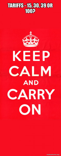 Keep Calm and Carry On