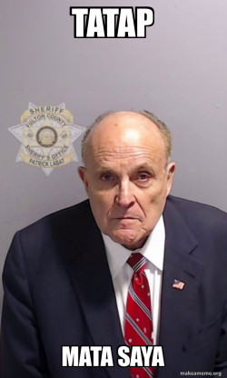 Rudy Giuliani Mugshot