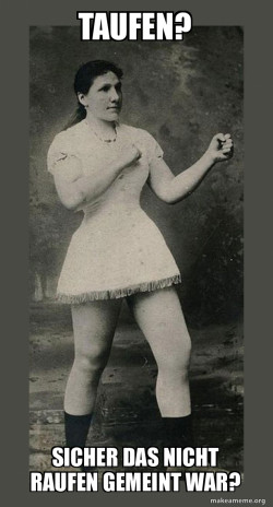 Overly Manly Woman