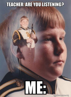 PTSD Clarinet Boy