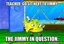 Mocking SpongeBob