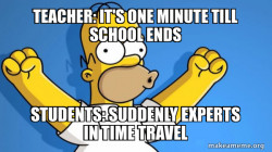 ME WHEN SCHOOL ENDS