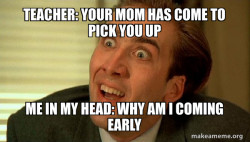 Sarcastic Nicholas Cage