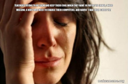 First World Problems