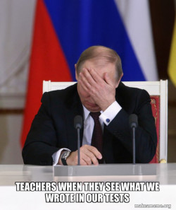 Putin Facepalm