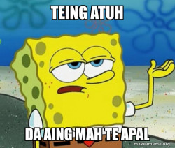 Tough SpongeBob