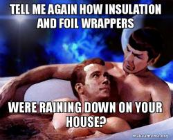 Spock and Kirk