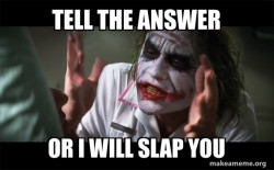 Everyone Loses Their Minds (Joker Mind Loss)