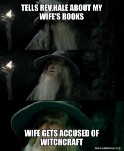 Confused Gandalf
