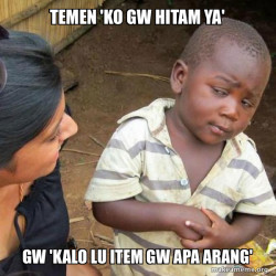 Skeptical Third World Kid