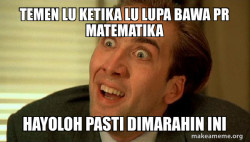 Sarcastic Nicholas Cage