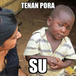 Skeptical Third World Kid