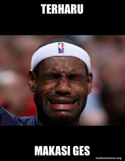 Lebron Crying