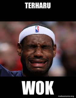Lebron Crying