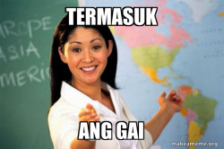 Unhelpful High School Teacher