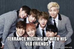 K-Pop Band BTS (Bangtan Boys)