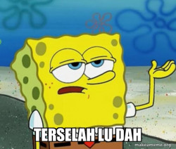 Tough SpongeBob