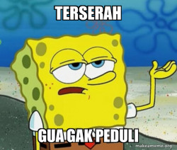 Tough SpongeBob