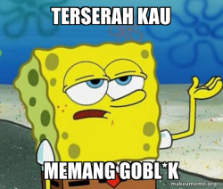 Tough SpongeBob