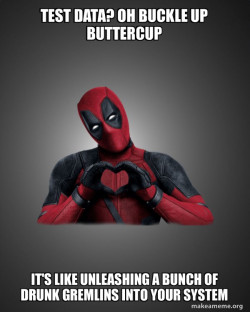 Deadpool Heart Hands