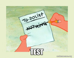 To Do List - Nothing