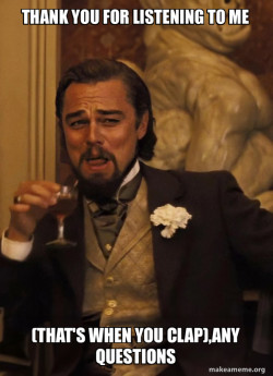 Leonardo DiCaprio Laughing Django
