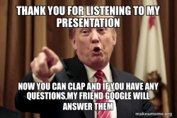 Donald Trump Say