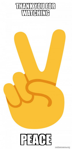 Peace Sign Emoji
