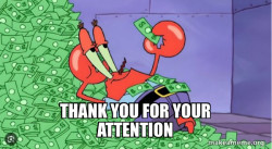 Mr Krabs Money