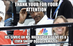 Snoop Dogg Sunglasses at Olympics