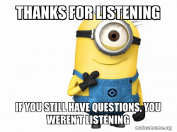 Thoughtful Minion 
