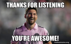Happy Messi