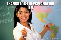 Unhelpful High School Teacher