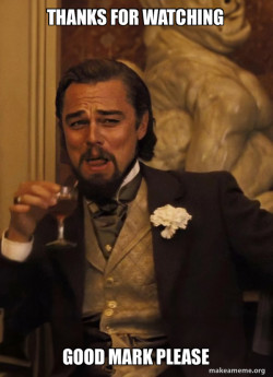 Leonardo DiCaprio Laughing Django