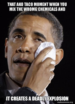 Crying Obama