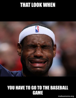 Lebron Crying