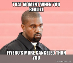 Fiyero's More canceled