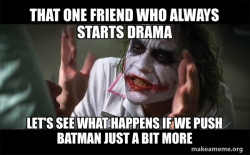 Everyone Loses Their Minds (Joker Mind Loss)