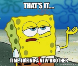 Tough SpongeBob