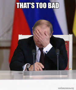 Putin Facepalm