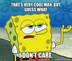 Tough SpongeBob