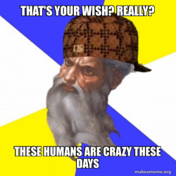 Scumbag Advice God