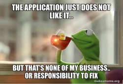 Kermit Drinking Tea