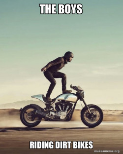 Keanu Reeves Stunt Bike