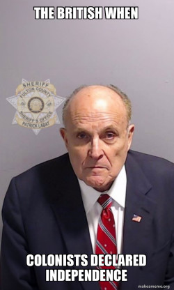 Rudy Giuliani Mugshot