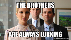 The Trump Kids Eric, Donald Jr and Ivanka