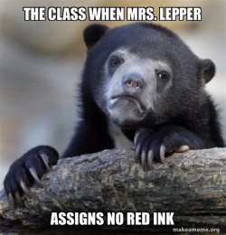 Confession Bear