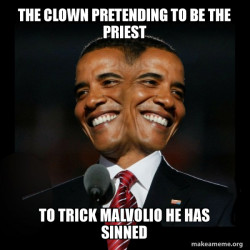 Two Faced Obama