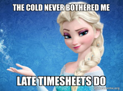 Frozen Reminder Day
