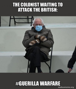 Bernie Sanders at the Inauguration
